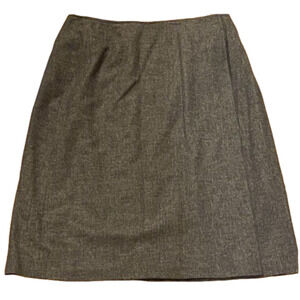 Lafayette 148 new york wool/cashmere wrap skirt.